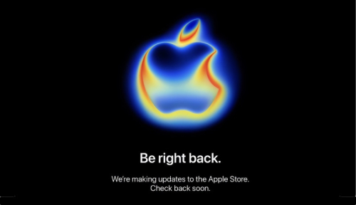 Apple Store가 'Awe Droping'Apple 이벤트보다 앞서 있습니다